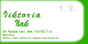 viktoria nak business card